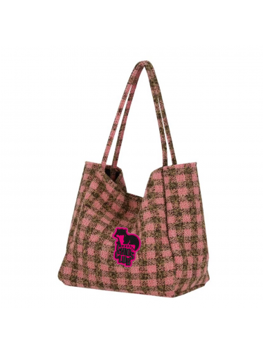 CHIOS CLUB - Grid Market Tote [LXBAG25PK]